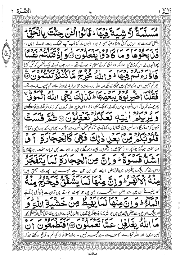 Tafsir Minhaj-ul-Qur’an (Sura al-Baqara)