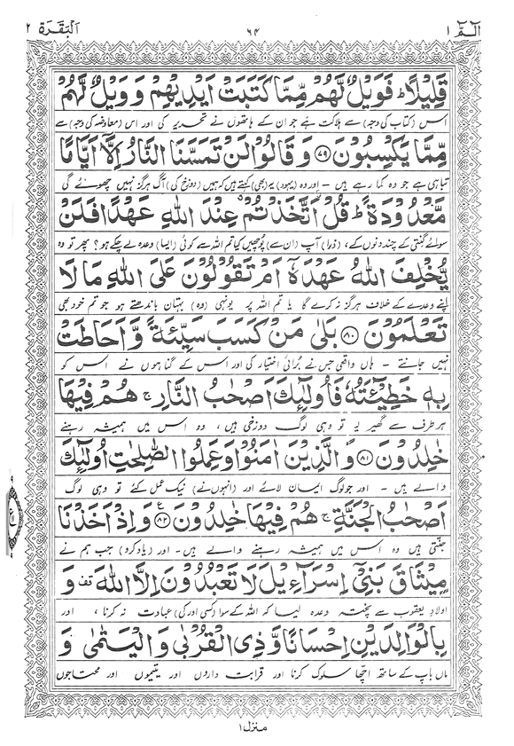 Tafsir Minhaj-ul-Qur’an (Sura al-Baqara)