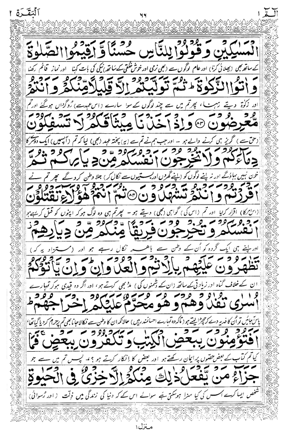 Tafsir Minhaj-ul-Qur’an (Sura al-Baqara)