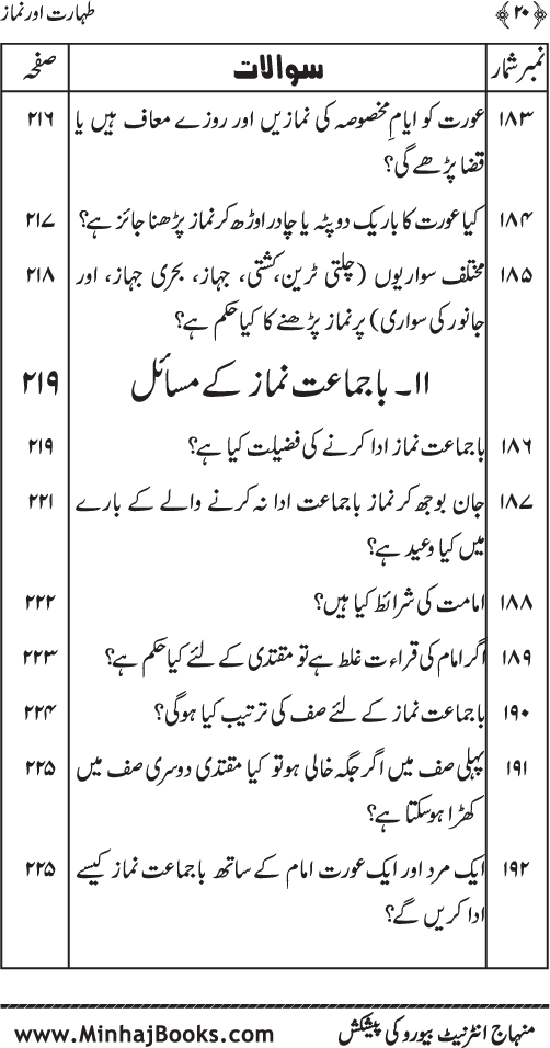 Silsila Ta‘limat-e-Islam (5): Taharat awr Namaz (Fazail o Masail)