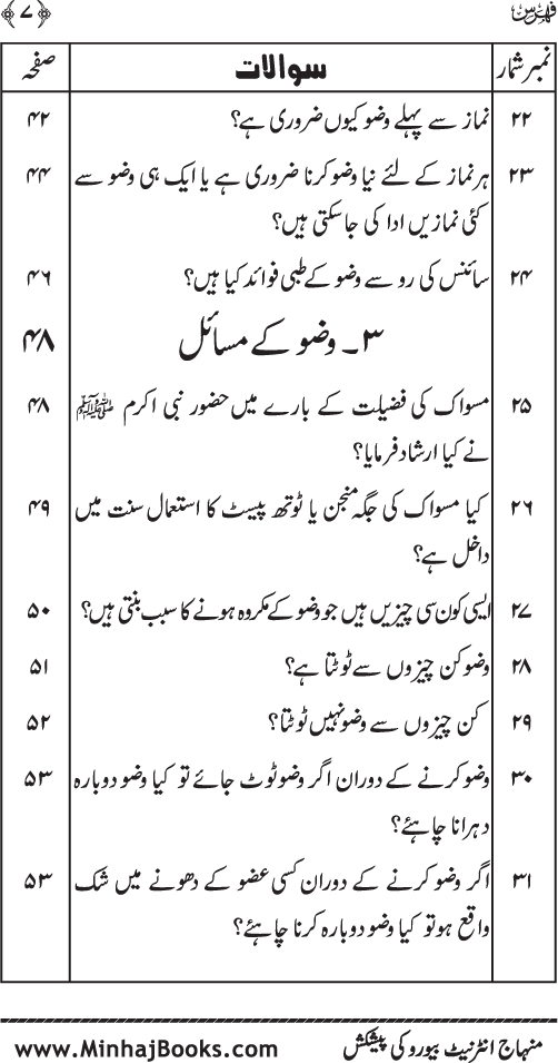 Silsila Ta‘limat-e-Islam (5): Taharat awr Namaz (Fazail o Masail)