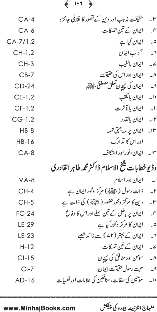 Silsila Ta‘limat-e-Islam (3): Iman