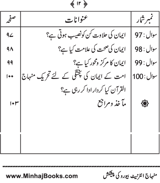 Silsila Ta‘limat-e-Islam (3): Iman