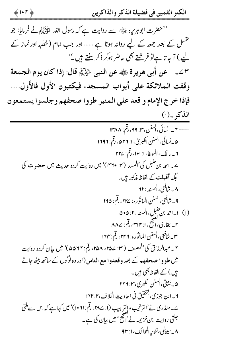 Zikr-e-Ilahi awr Zakirin ky Faza’il