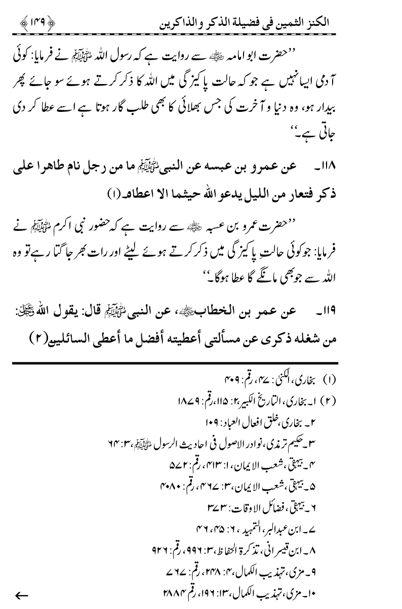 Zikr-e-Ilahi awr Zakirin ky Faza’il