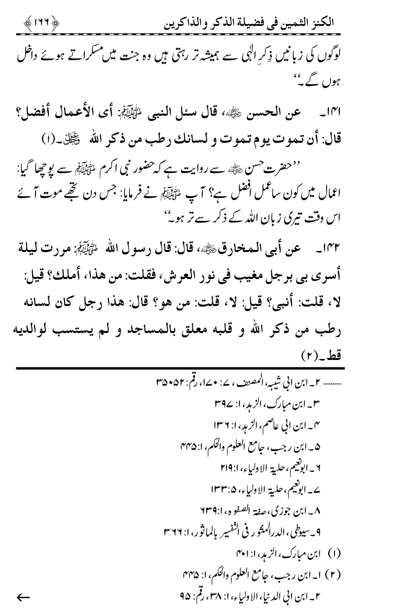 Zikr-e-Ilahi awr Zakirin ky Faza’il