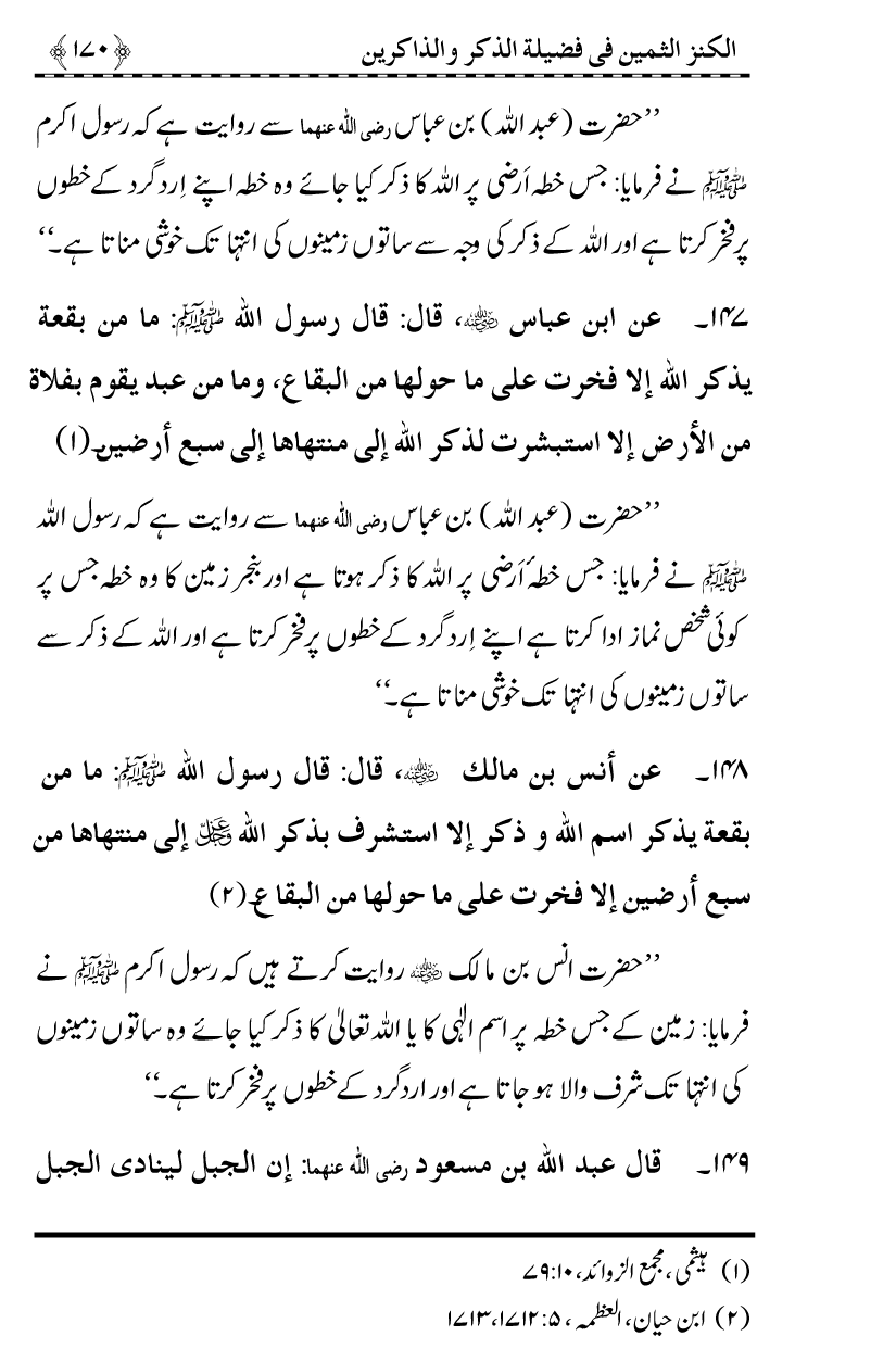 Zikr-e-Ilahi awr Zakirin ky Faza’il