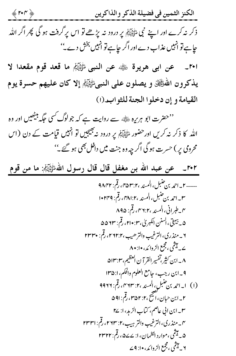 Zikr-e-Ilahi awr Zakirin ky Faza’il