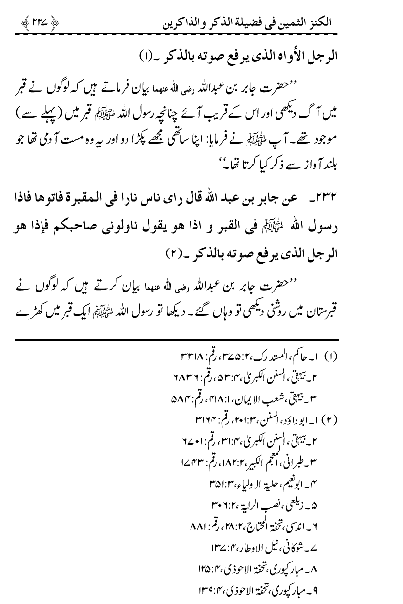 Zikr-e-Ilahi awr Zakirin ky Faza’il