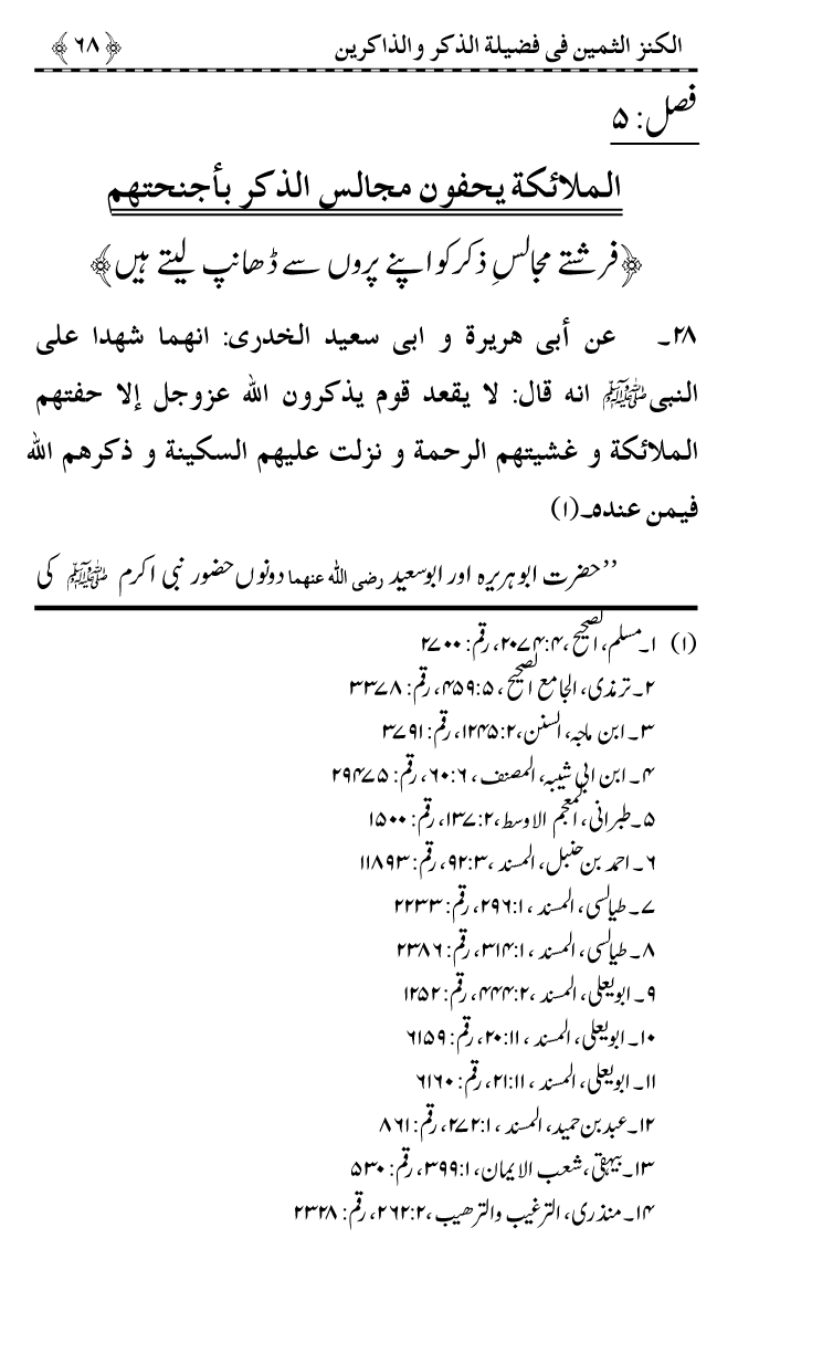 Zikr-e-Ilahi awr Zakirin ky Faza’il