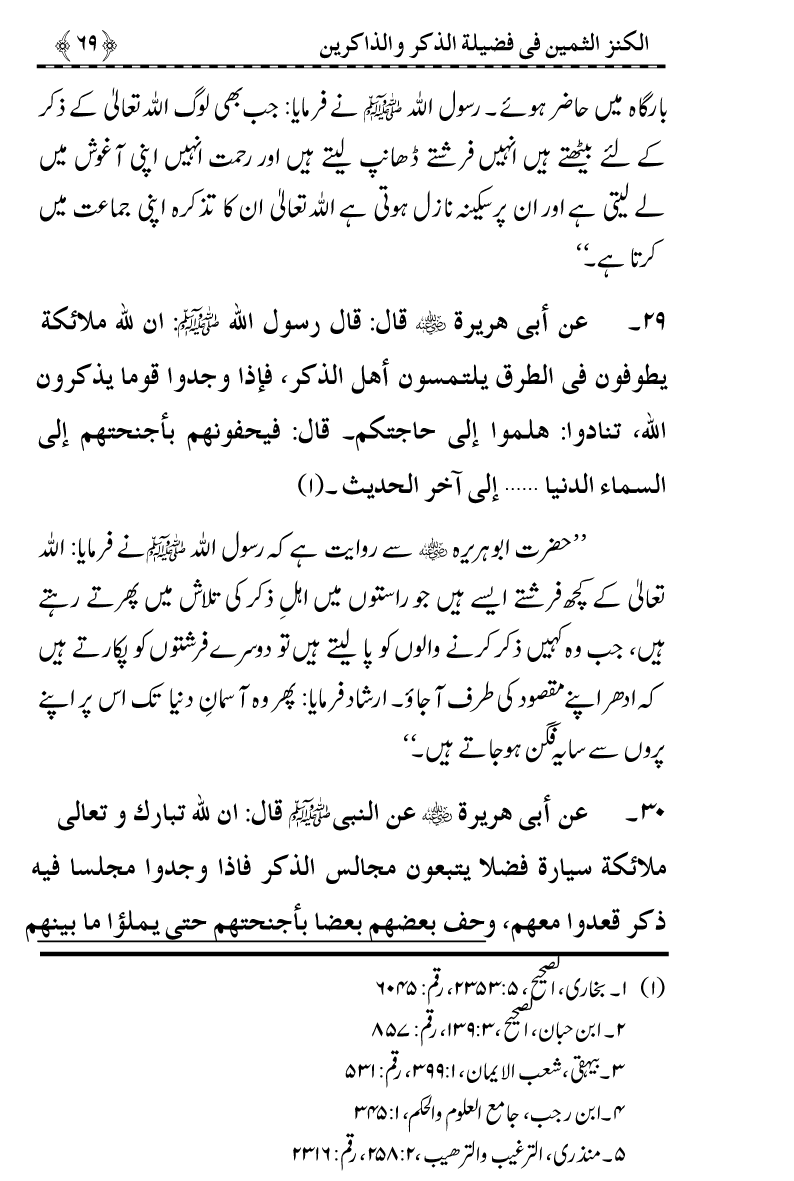 Zikr-e-Ilahi awr Zakirin ky Faza’il