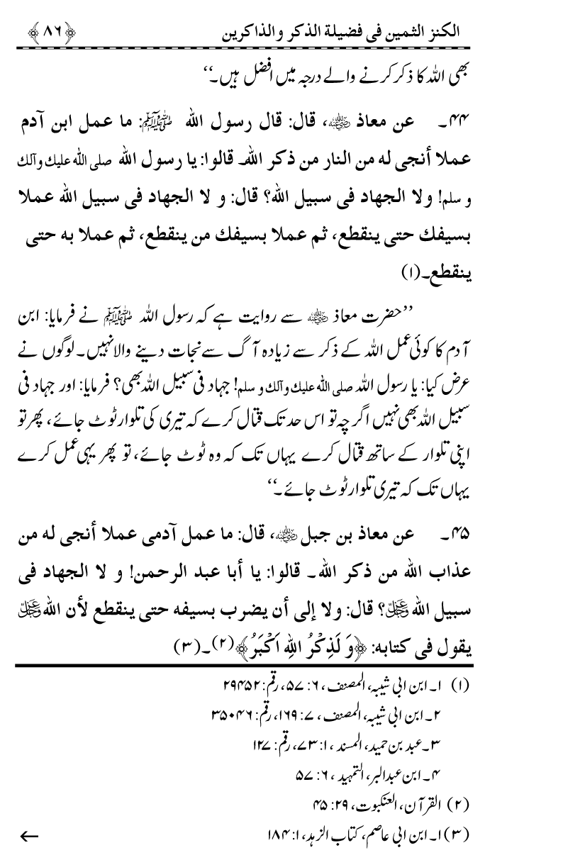 Zikr-e-Ilahi awr Zakirin ky Faza’il