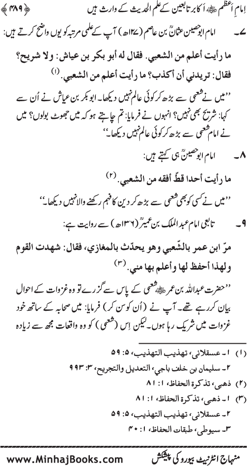 Imam Abu Hanifa: Imam al-A’imma fi al-Hadith (Jild Awwal)