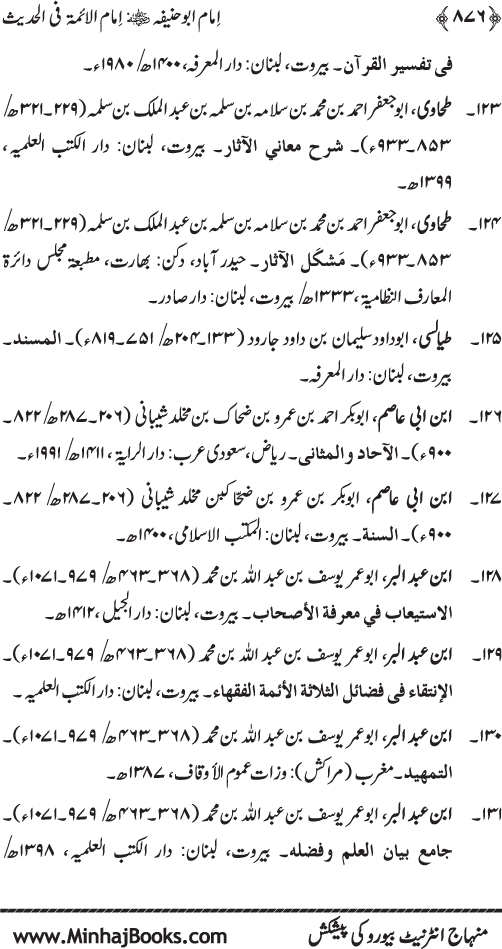 Imam Abu Hanifa: Imam al-A’imma fi al-Hadith (Jild Awwal)