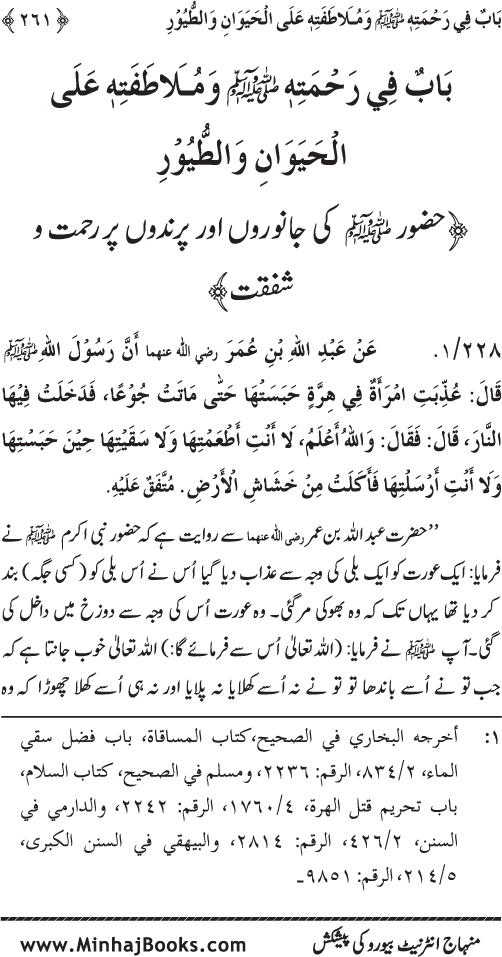 Jami‘ Khalq par Huzur Nabi Akram (PBUH) ki Rahmat wa Shafqat