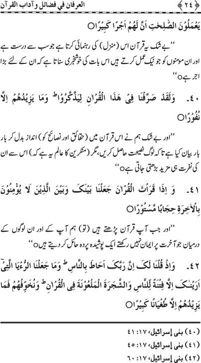Blessings of the Holy Qur’an and its Recitation