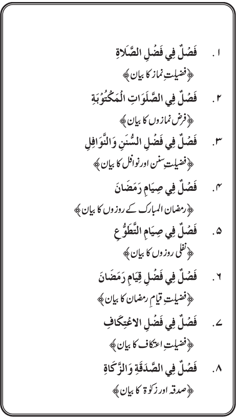 The Straight Road from the Prophetic Traditions