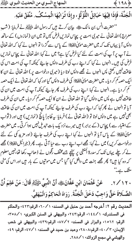 The Straight Road from the Prophetic Traditions