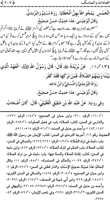 The Straight Road from the Prophetic Traditions