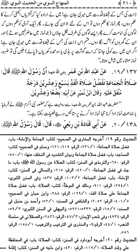 The Straight Road from the Prophetic Traditions