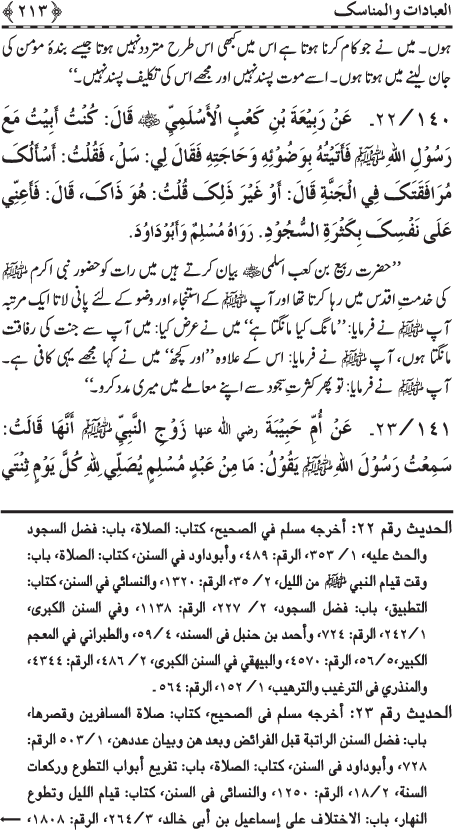 The Straight Road from the Prophetic Traditions