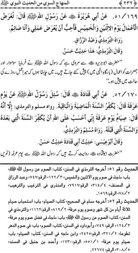 The Straight Road from the Prophetic Traditions