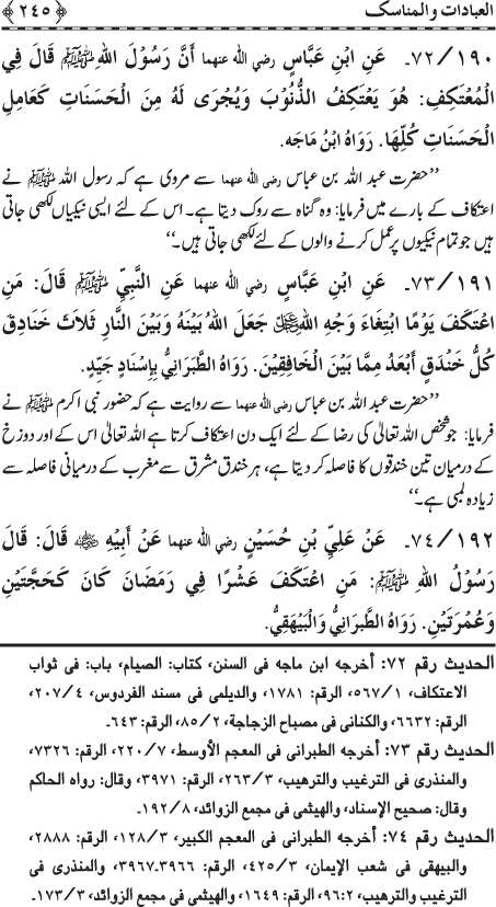 The Straight Road from the Prophetic Traditions