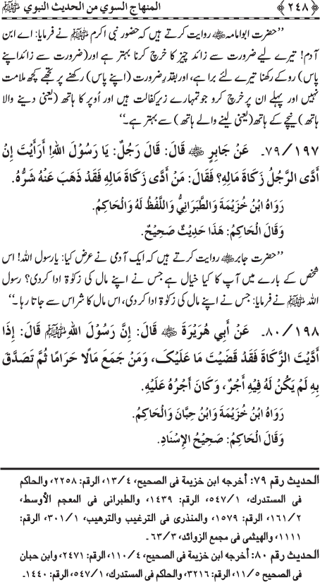 The Straight Road from the Prophetic Traditions