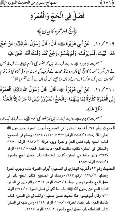 The Straight Road from the Prophetic Traditions