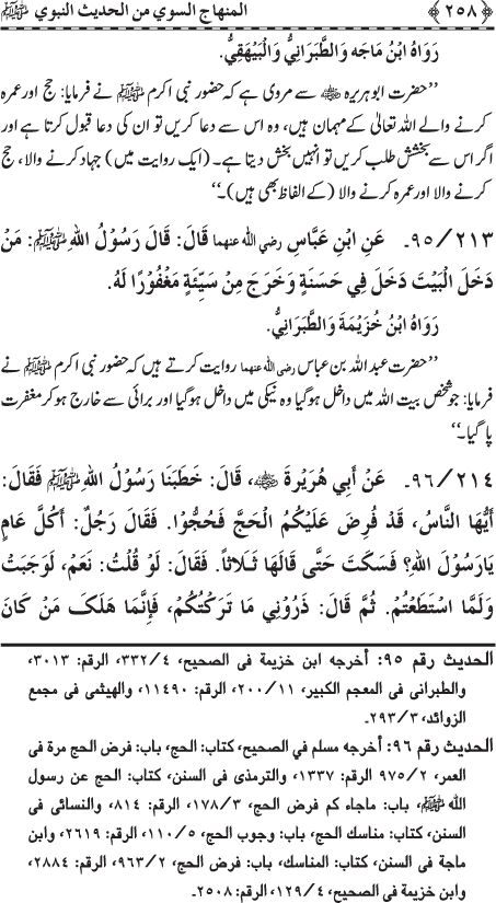 The Straight Road from the Prophetic Traditions