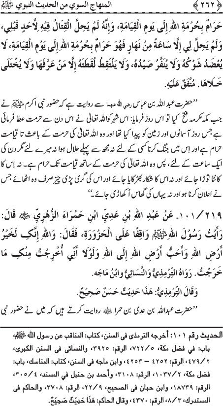 The Straight Road from the Prophetic Traditions