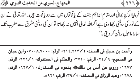 The Straight Road from the Prophetic Traditions