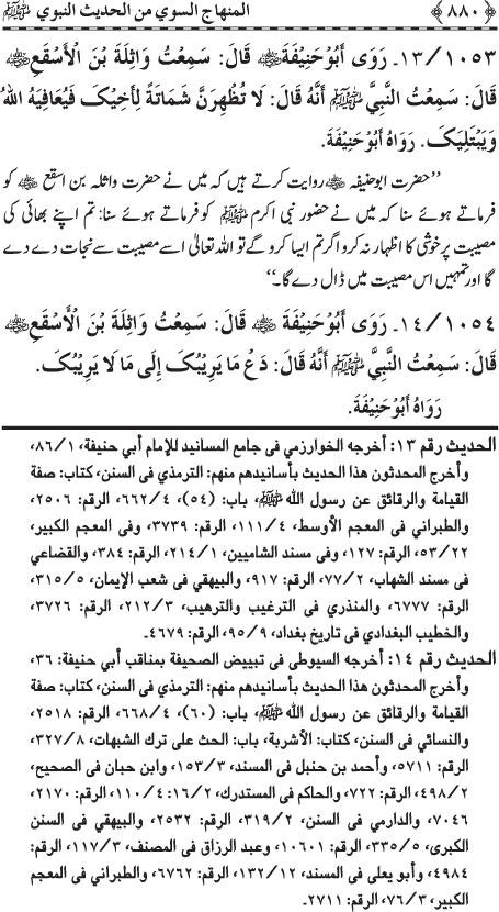 Al-Minhaj al-Sawi min al-Hadith al-Nabawi