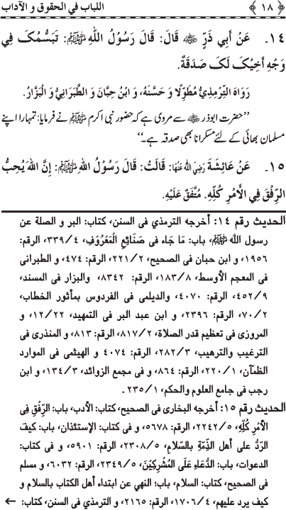 Insani Huquq-o-Aadab: Ahadith-e-Nabawi ki Rawshani main