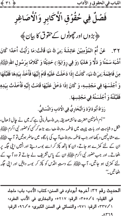 Insani Huquq-o-Aadab: Ahadith-e-Nabawi ki Rawshani main