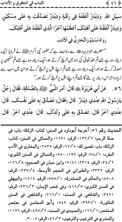 Insani Huquq-o-Aadab: Ahadith-e-Nabawi ki Rawshani main