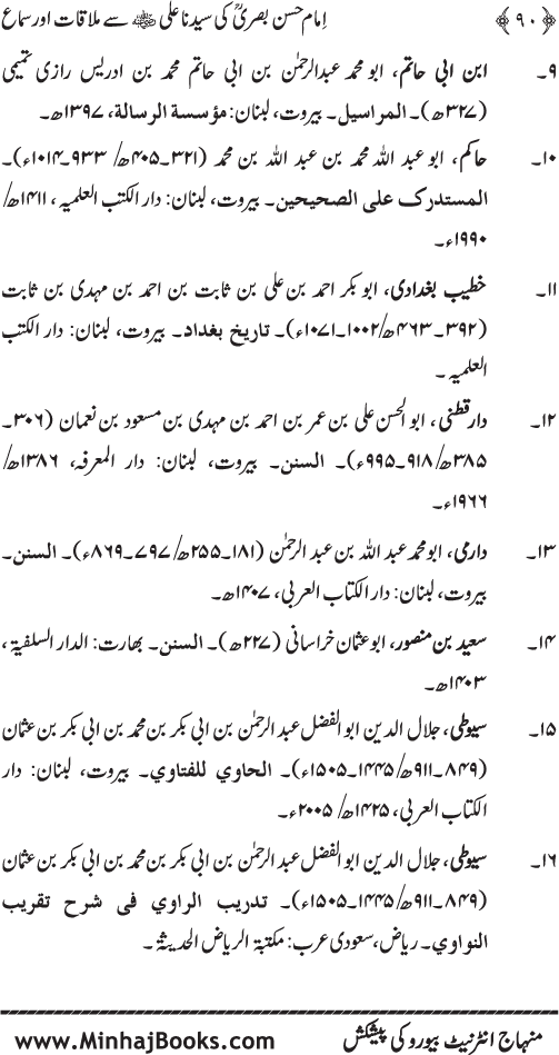 Al-Qawl al-Qawi fi Sama‘ al-Hasan ‘an ‘Ali (R.A) - Urdu