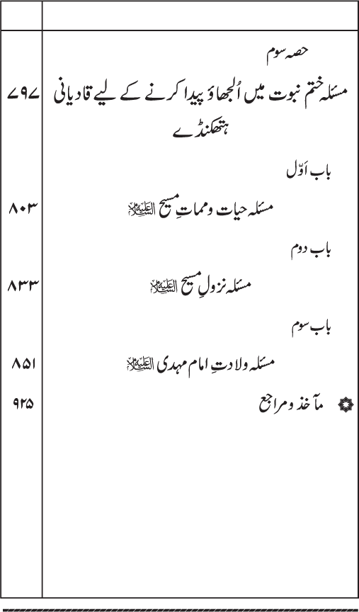 ‘Aqida Khatm-e-Nubuwwat