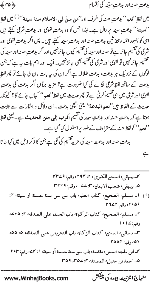 Aqsam-e-Bid’at: