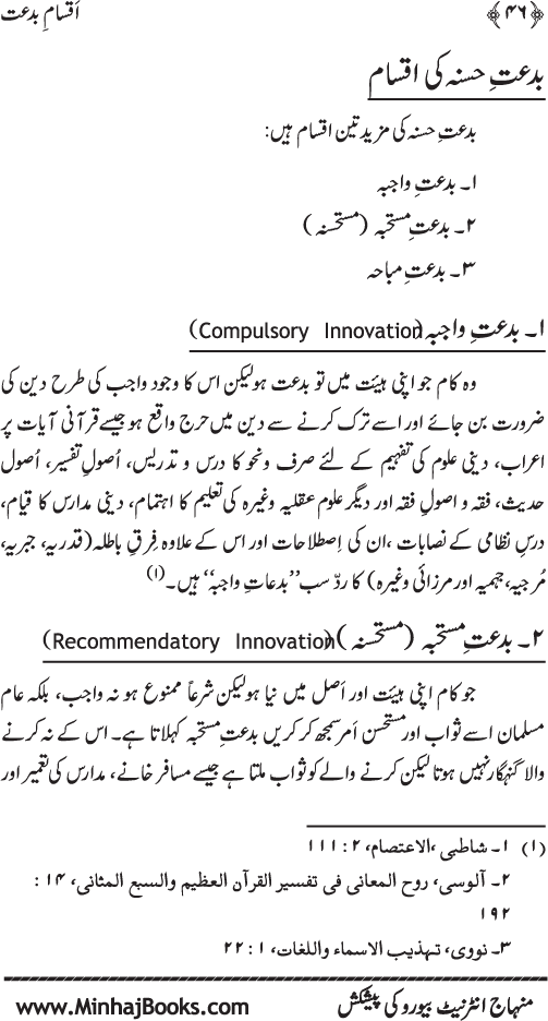 Aqsam-e-Bid’at: