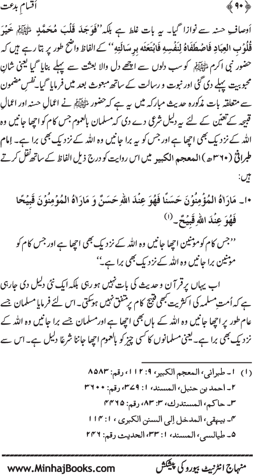 Aqsam-e-Bid’at: