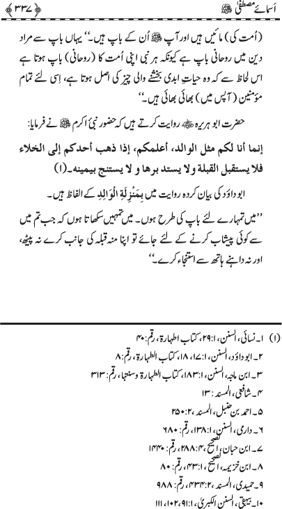 Asma-e-Mustafa (PBUH)