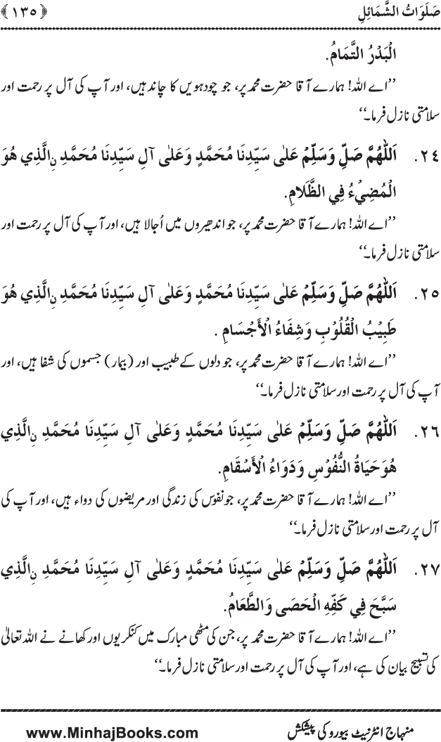 Dala’il al-Barakat fi al-Tahiyyat wa al-Salawat