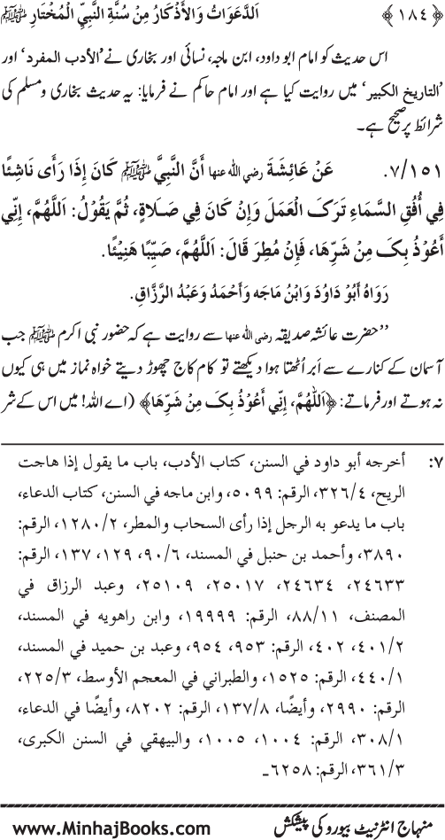 Al-Da‘awat wa al-Adhkar min Sunna al-Nabi al-Mukhtar (PBUH)