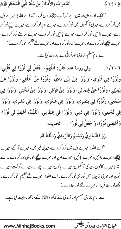 Al-Da‘awat wa al-Adhkar min Sunna al-Nabi al-Mukhtar (PBUH)