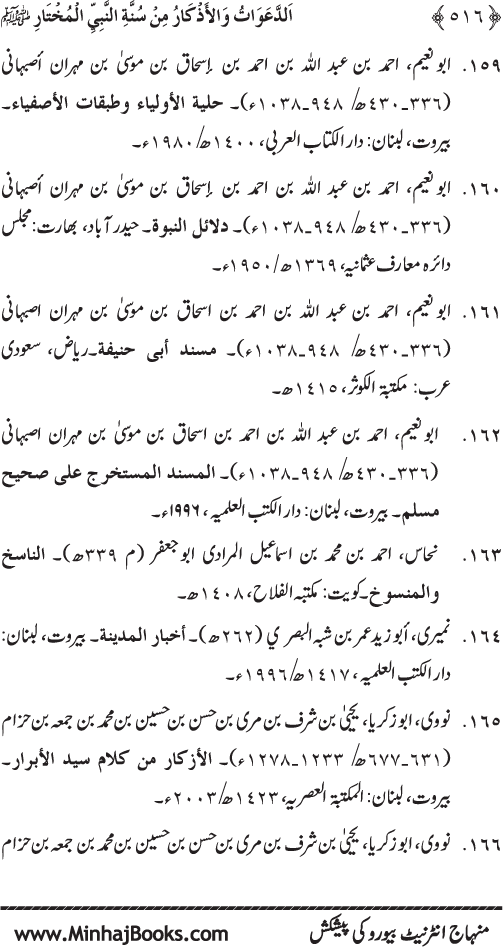 Al-Da‘awat wa al-Adhkar min Sunna al-Nabi al-Mukhtar (PBUH)