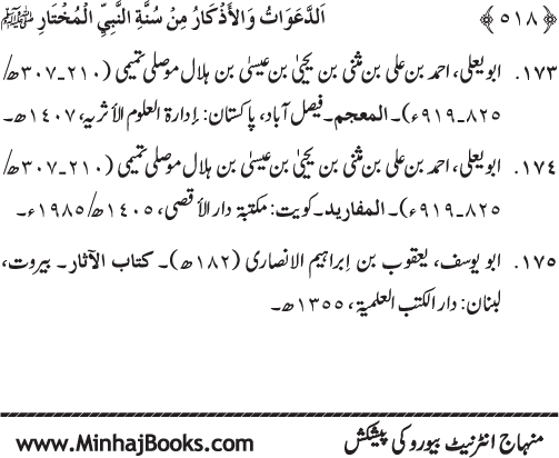 Al-Da‘awat wa al-Adhkar min Sunna al-Nabi al-Mukhtar (PBUH)