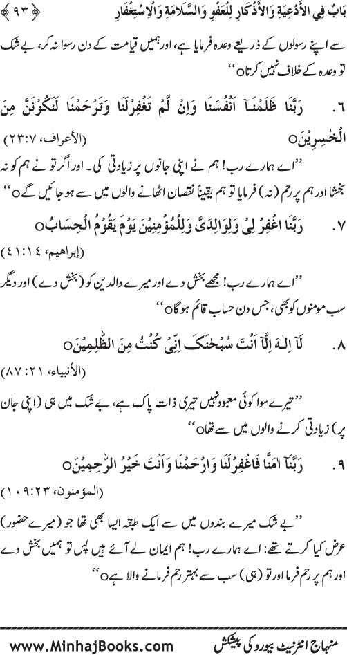 Al-Da‘awat wa al-Adhkar min Sunna al-Nabi al-Mukhtar (PBUH)