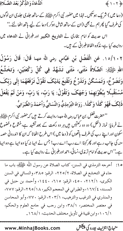 Namaz ke ba‘d Hath Utha kar Du‘a Mangne awr Zikr bil-Jahr karne par Majmu‘a Ayat-o-Ahadith