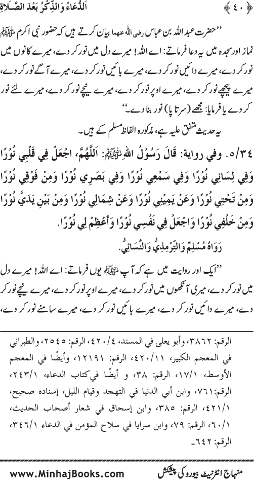 Namaz ke ba‘d Hath Utha kar Du‘a Mangne awr Zikr bil-Jahr karne par Majmu‘a Ayat-o-Ahadith